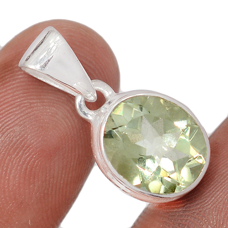 1" Green Amethyst Pendants - GRAP2127