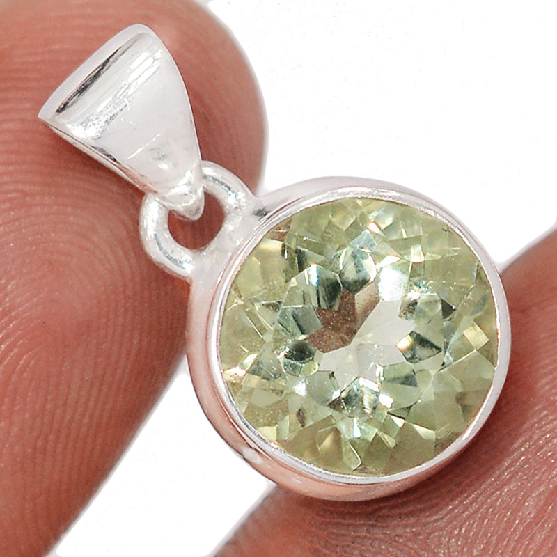 0.8" Green Amethyst Pendants - GRAP2131