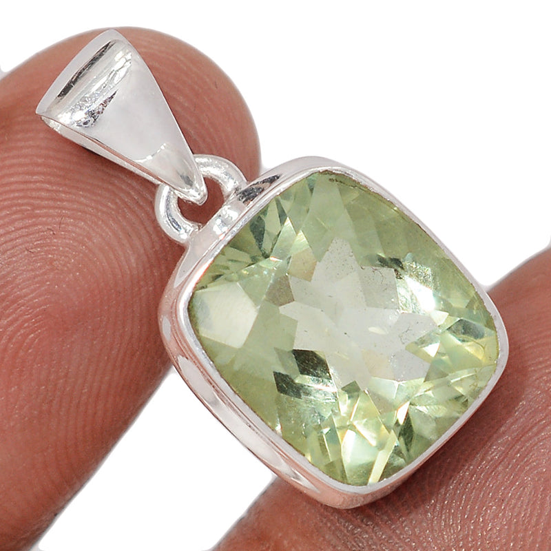 1.1" Green Amethyst Pendants - GRAP2132
