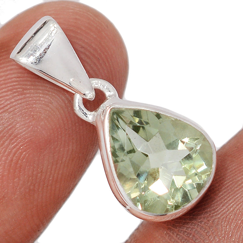 1" Green Amethyst Pendants - GRAP2133