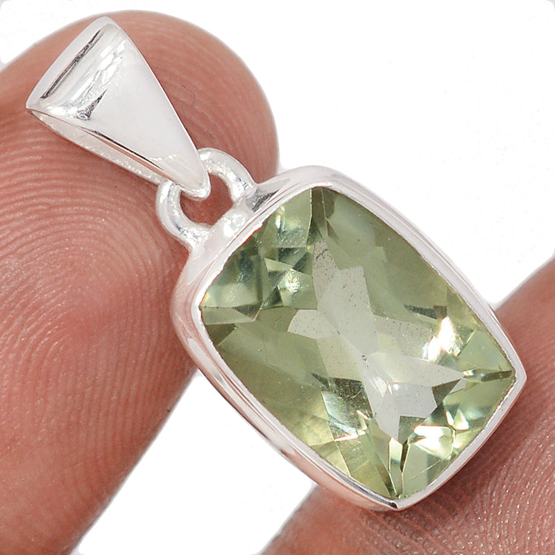 1" Green Amethyst Pendants - GRAP2139