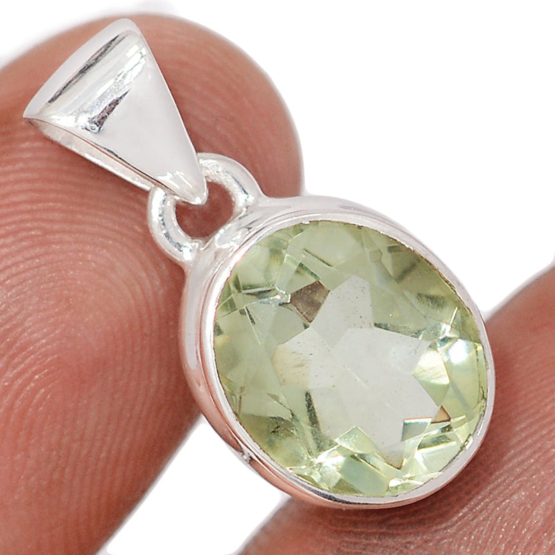 0.8" Green Amethyst Pendants - GRAP2140