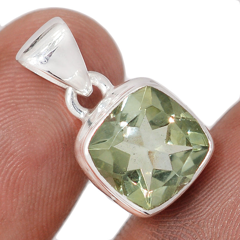 0.8" Green Amethyst Pendants - GRAP2141