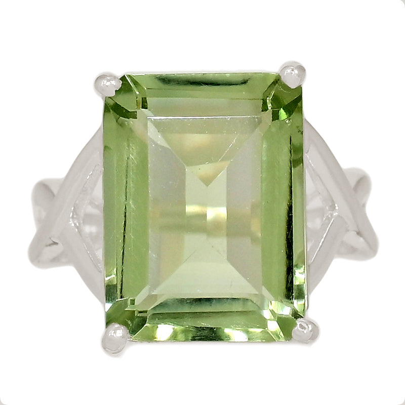 Claw - Green Amethyst Ring - GRAR2586