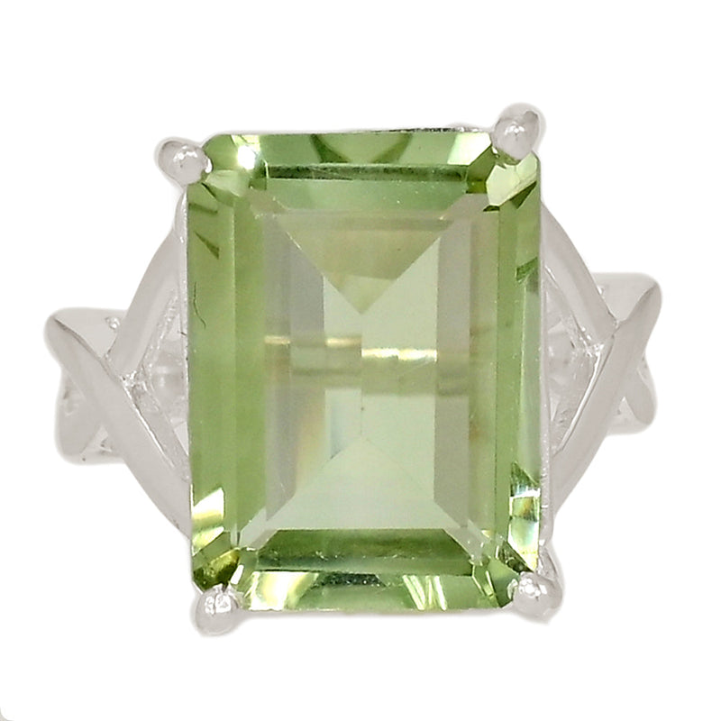 Claw - Green Amethyst Ring - GRAR2587