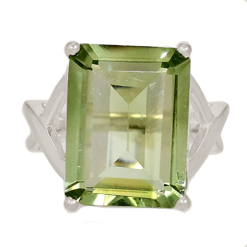 Claw - Green Amethyst Ring - GRAR2588