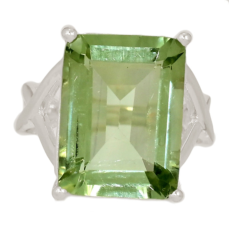 Claw - Green Amethyst Ring - GRAR2592