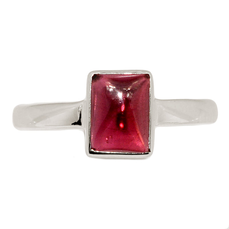 Garnet Cabochon Ring - GRCR973