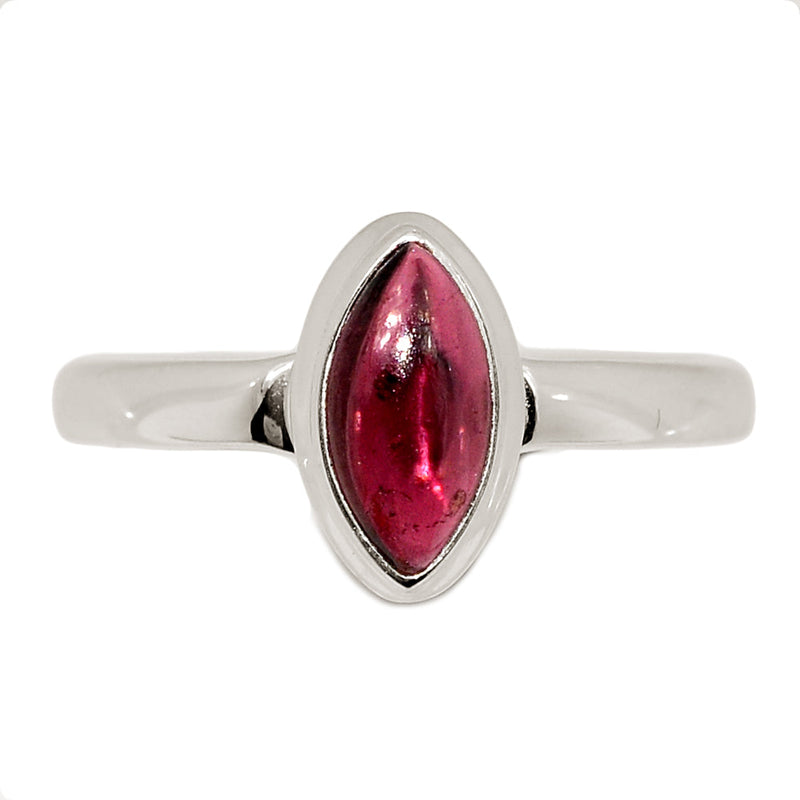 Garnet Cabochon Ring - GRCR977