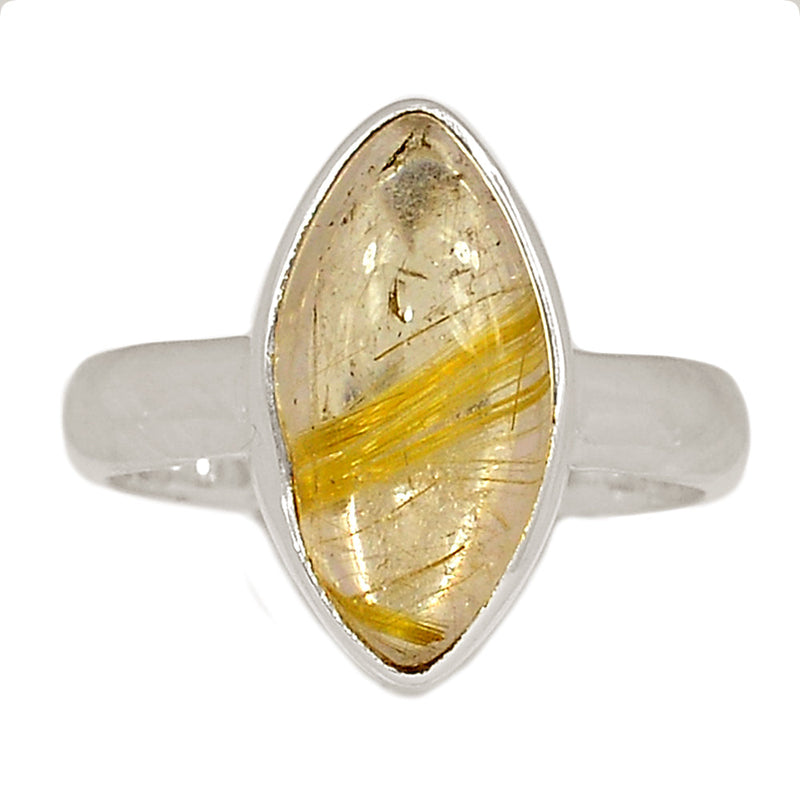 Golden Rutile Rings - GRUR1542