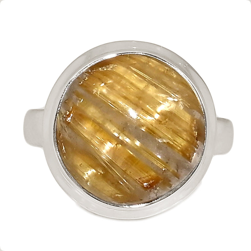 Golden Rutile Ring - GRUR1617