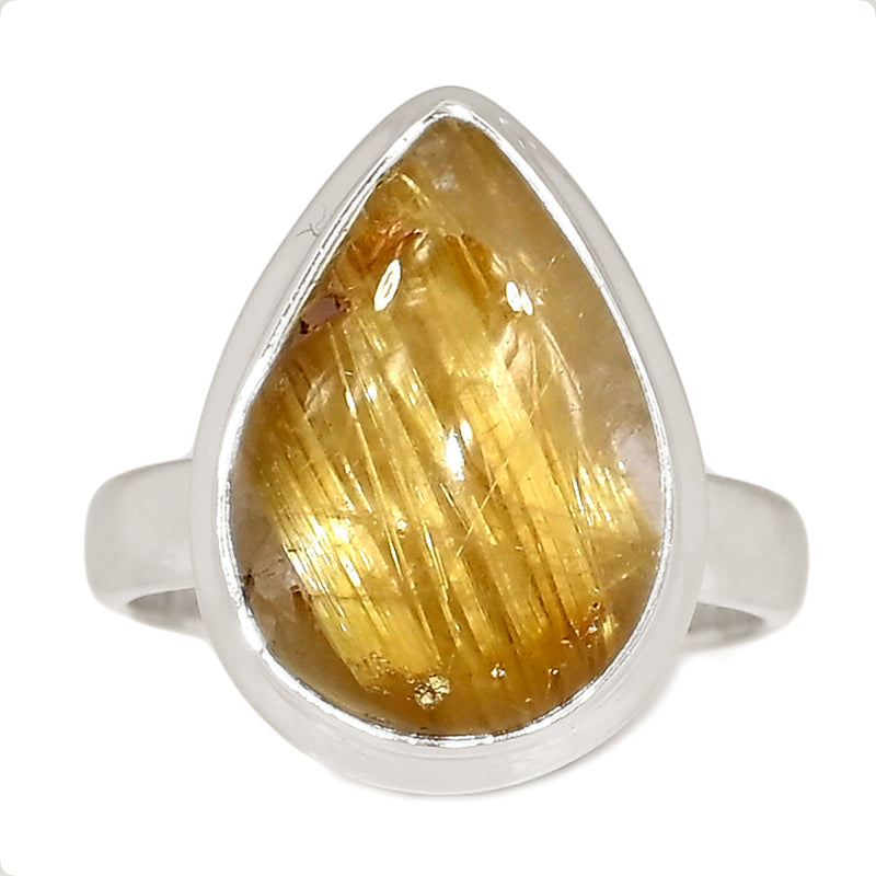 Golden Rutile Ring - GRUR1629