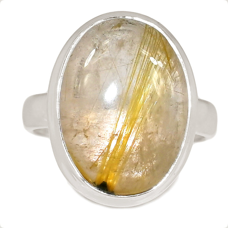 Golden Rutile Ring - GRUR1634