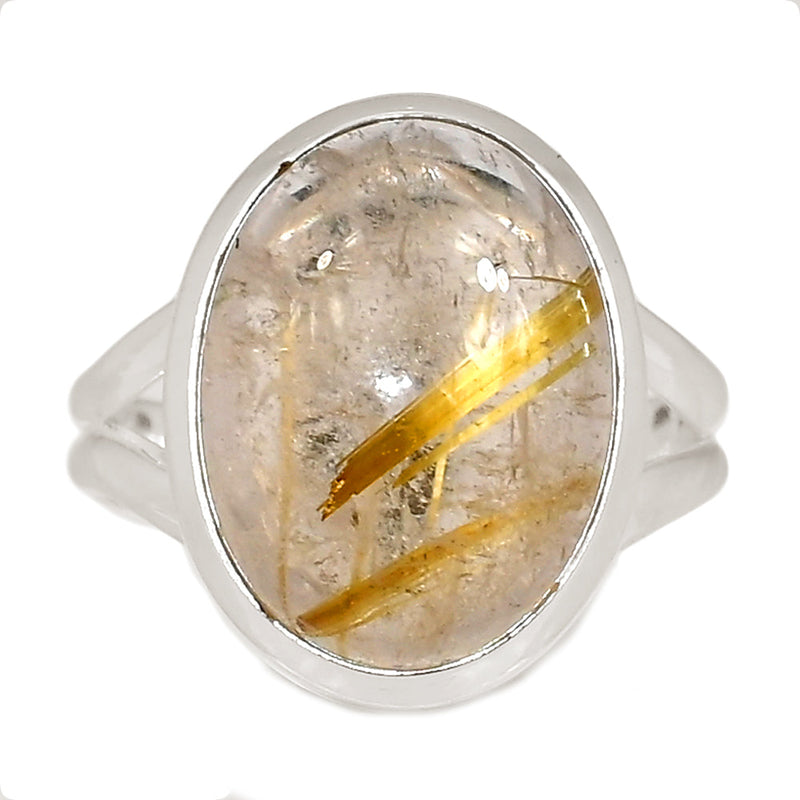 Golden Rutile Ring - GRUR1635