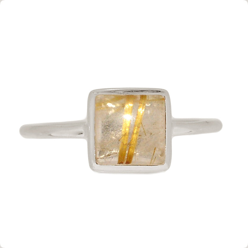 Golden Rutile Ring - GRUR1661