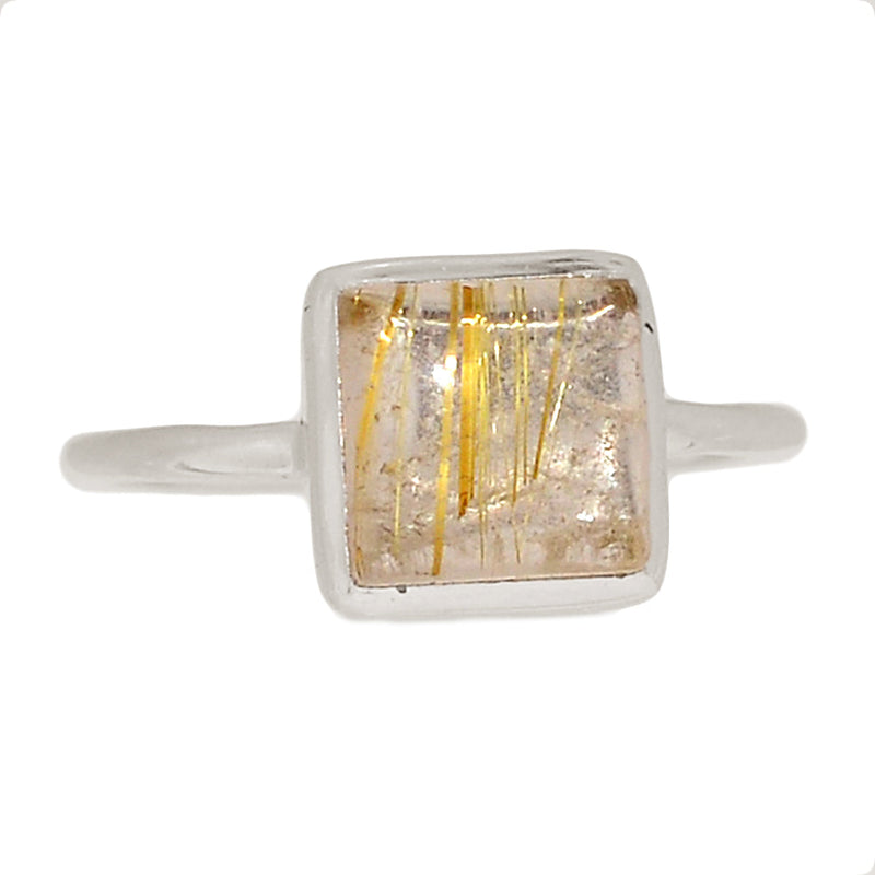 Golden Rutile Ring - GRUR1666