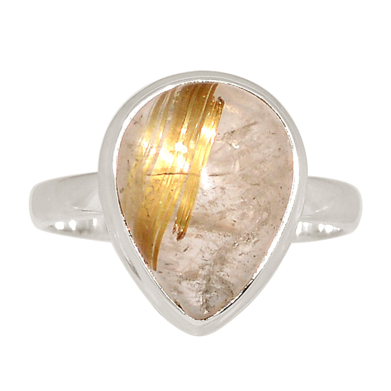Golden Rutile Ring - GRUR1677