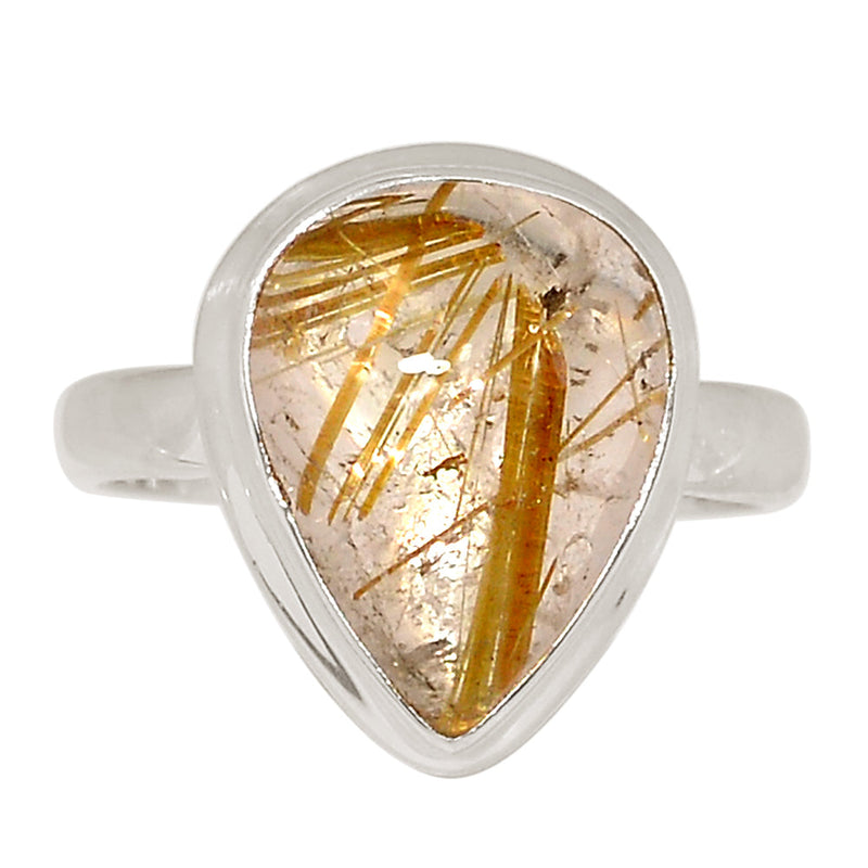 Golden Rutile Ring - GRUR1691