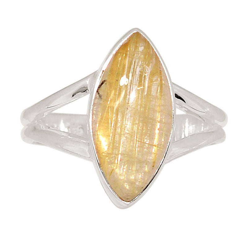 Golden Rutile Ring - GRUR1696