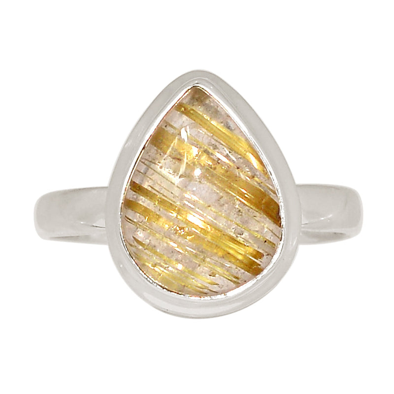 Golden Rutile Ring - GRUR1701
