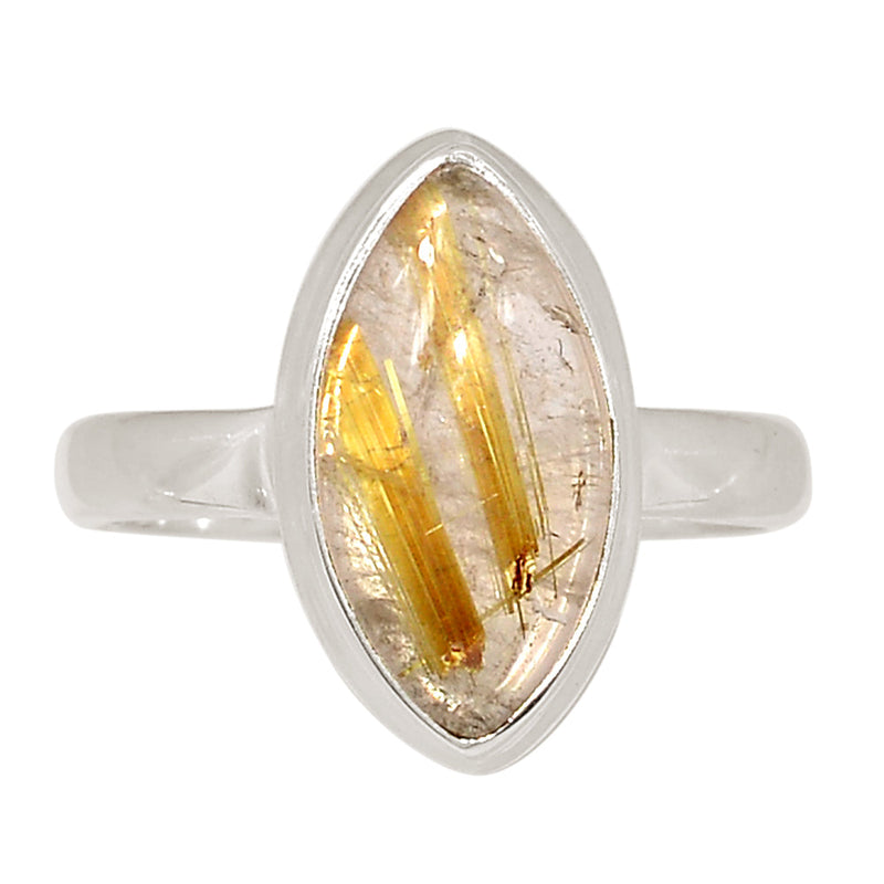 Golden Rutile Ring - GRUR1703