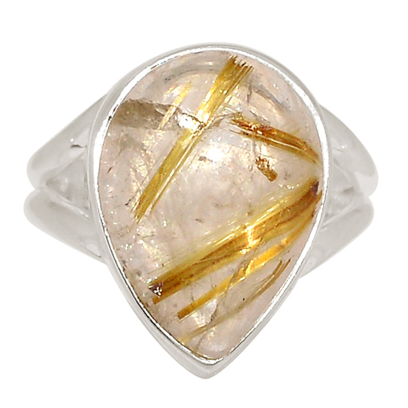 Golden Rutile Ring - GRUR1713