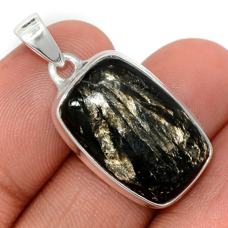 1.3" Golden Seraphinite Pendants - GSPP634
