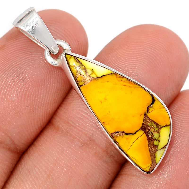 1.5" Honey Dahlia Turquoise Pendants - HDTP13