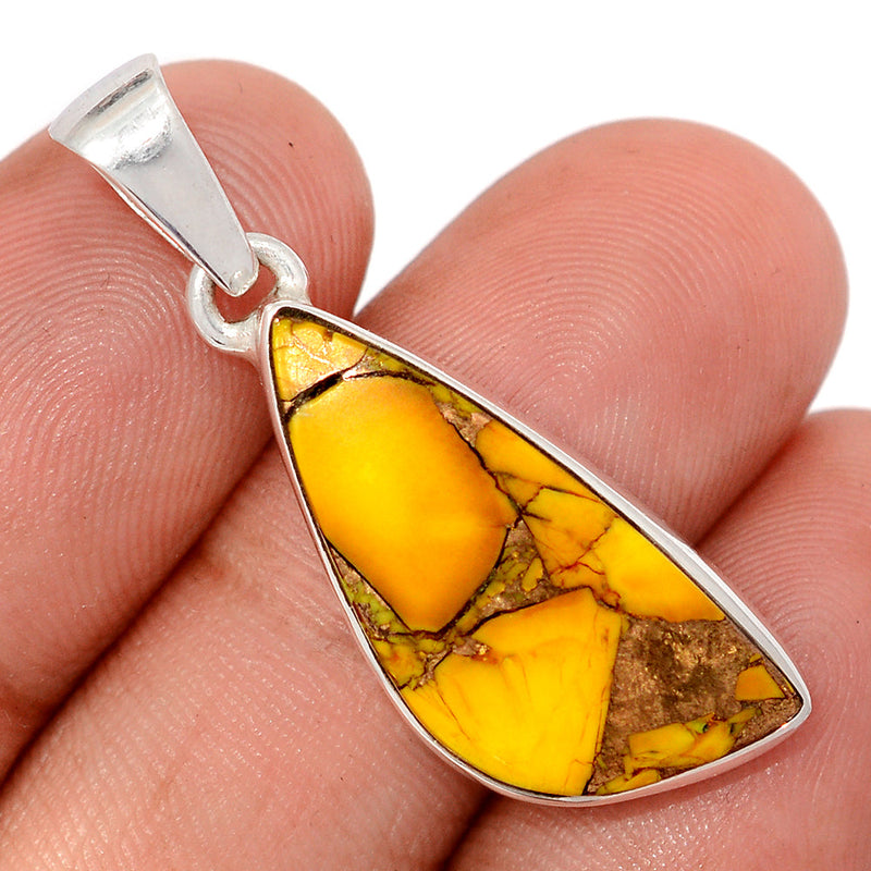 1.5" Honey Dahlia Turquoise Pendants - HDTP24