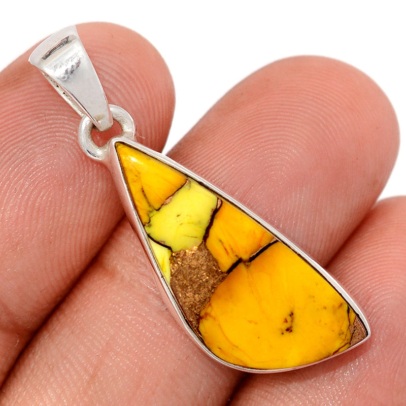 1.5" Honey Dahlia Turquoise Pendants - HDTP30