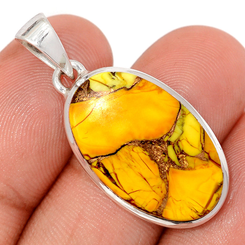 1.5" Honey Dahlia Turquoise Pendants - HDTP8