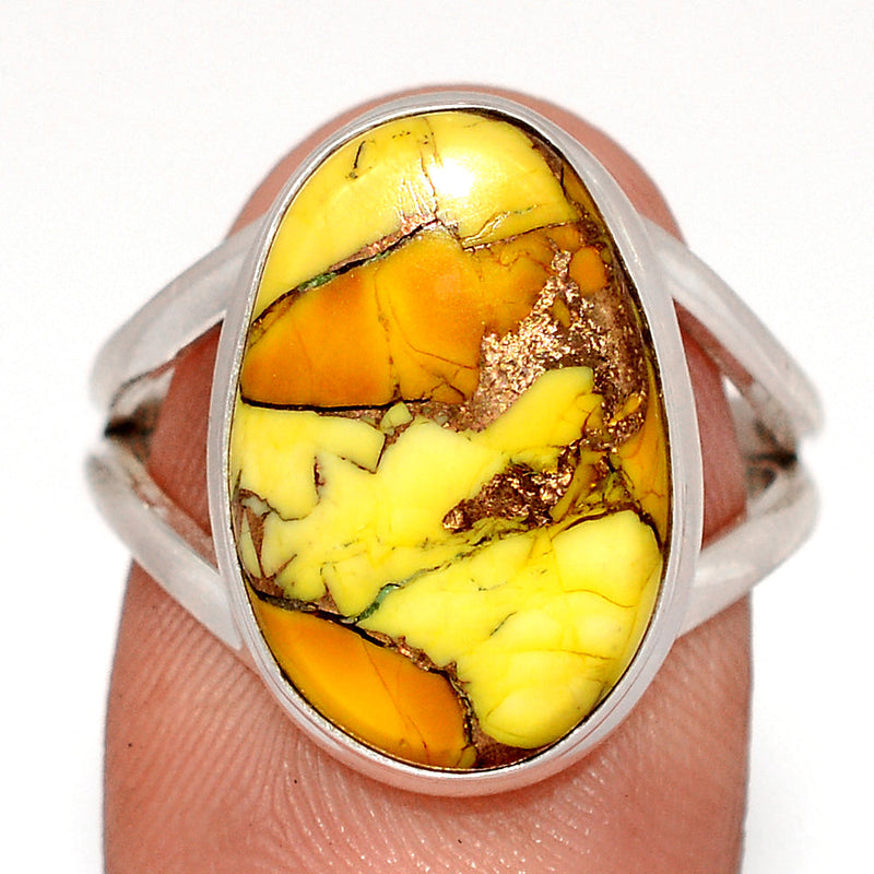 Honey Dahlia Turquoise Ring - HDTR10