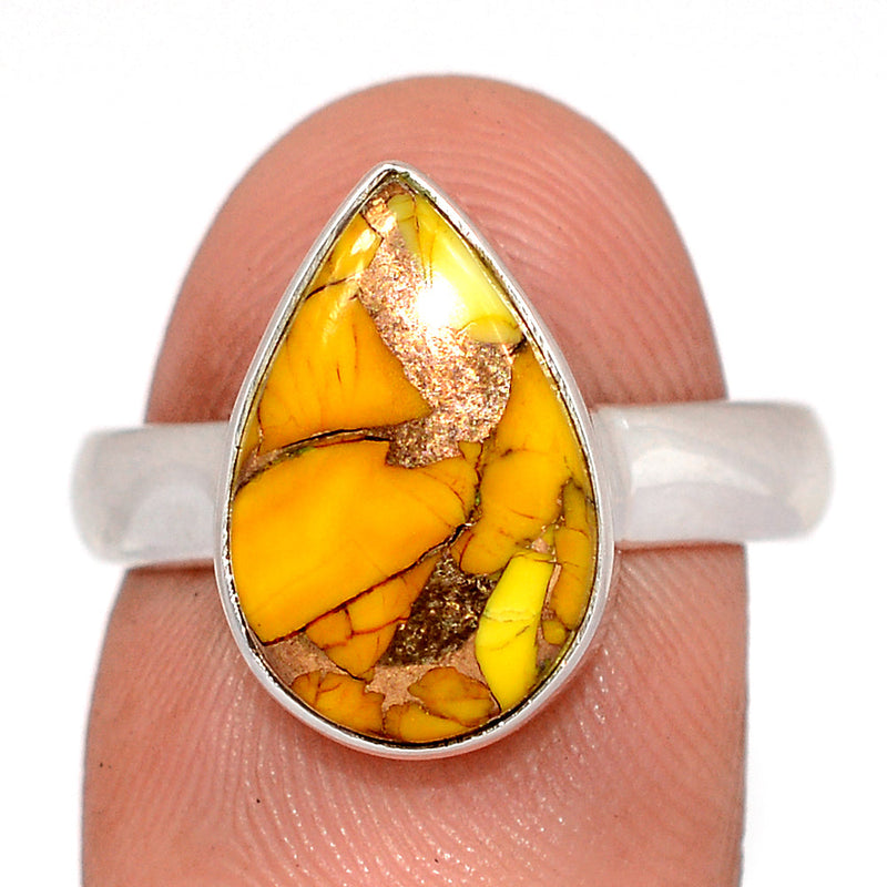 Honey Dahlia Turquoise Ring - HDTR12