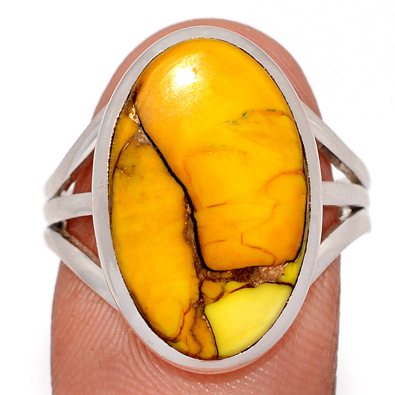 Honey Dahlia Turquoise Ring - HDTR17