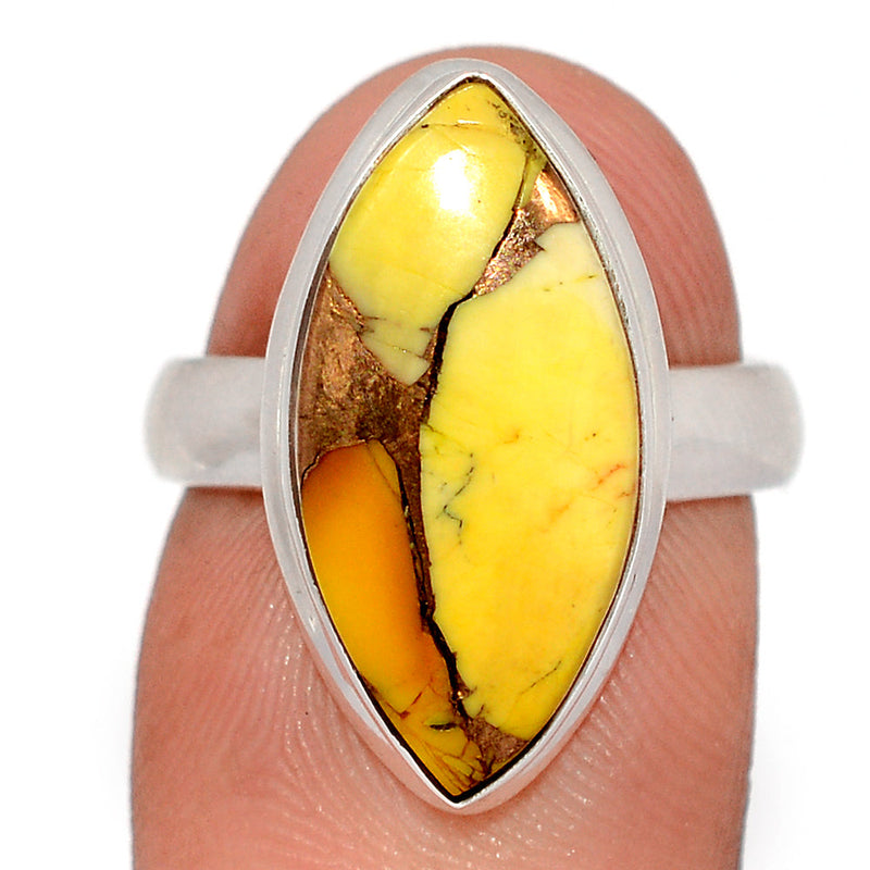 Honey Dahlia Turquoise Ring - HDTR19