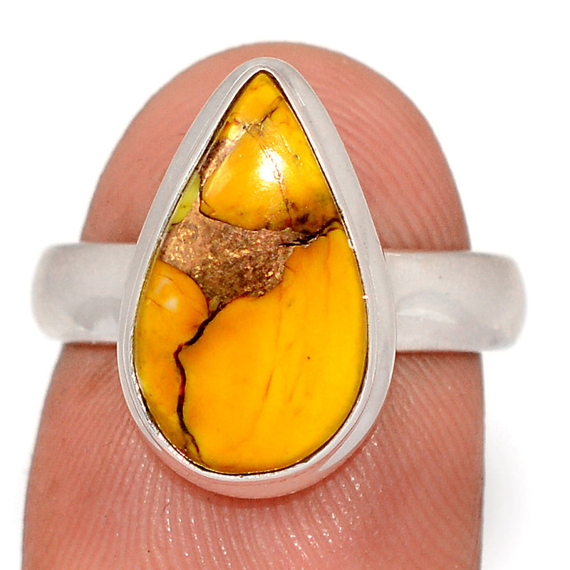Honey Dahlia Turquoise Ring - HDTR21