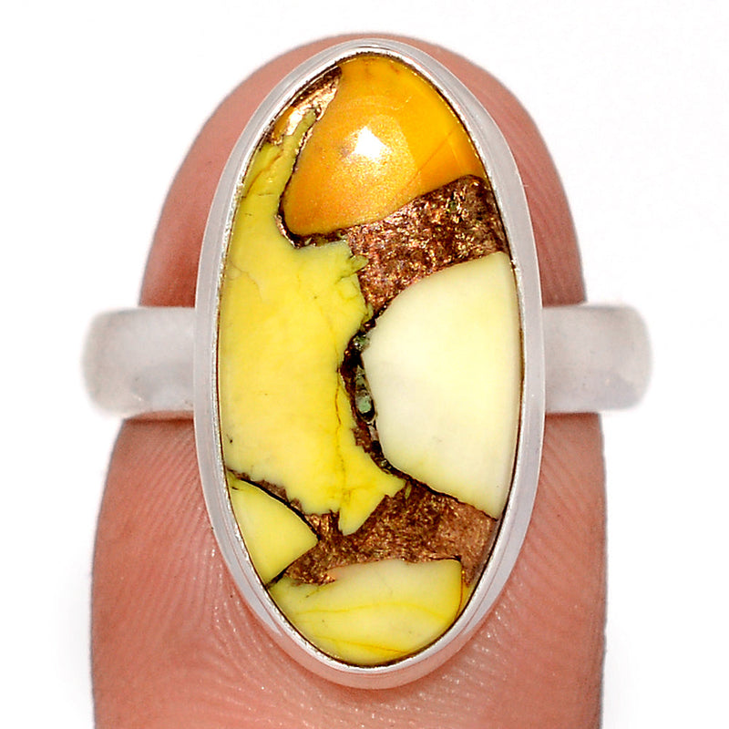 Honey Dahlia Turquoise Ring - HDTR22