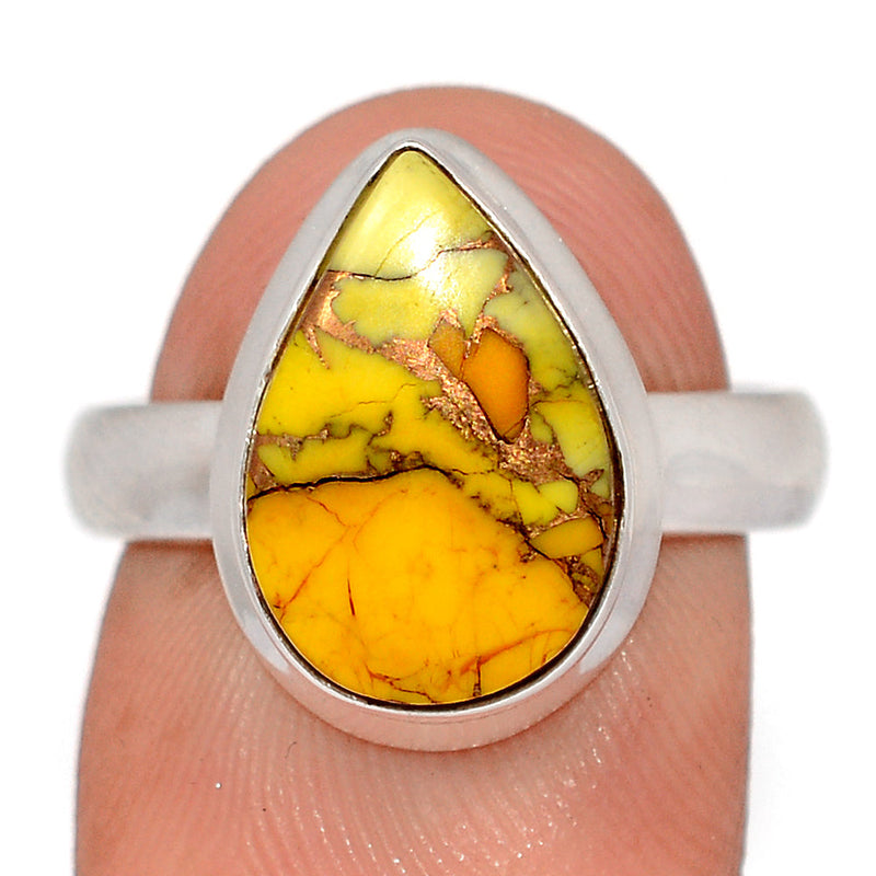 Honey Dahlia Turquoise Ring - HDTR24