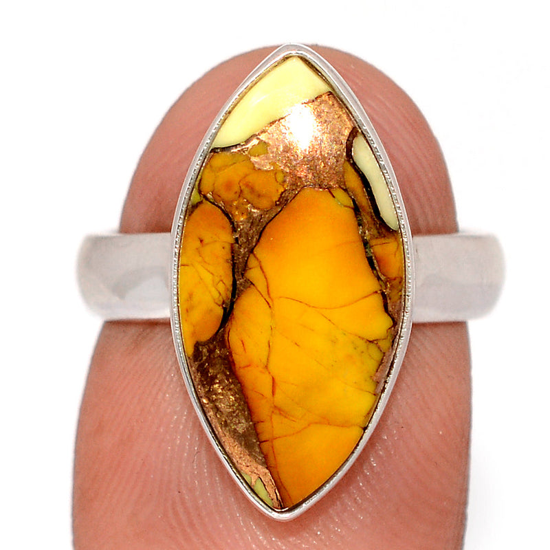 Honey Dahlia Turquoise Ring - HDTR25