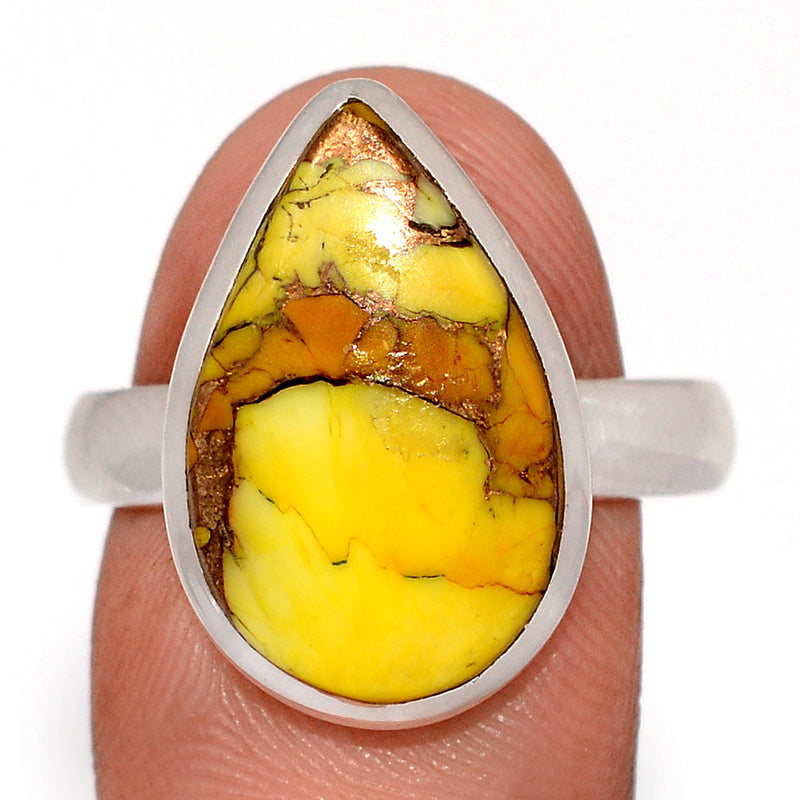 Honey Dahlia Turquoise Ring - HDTR28