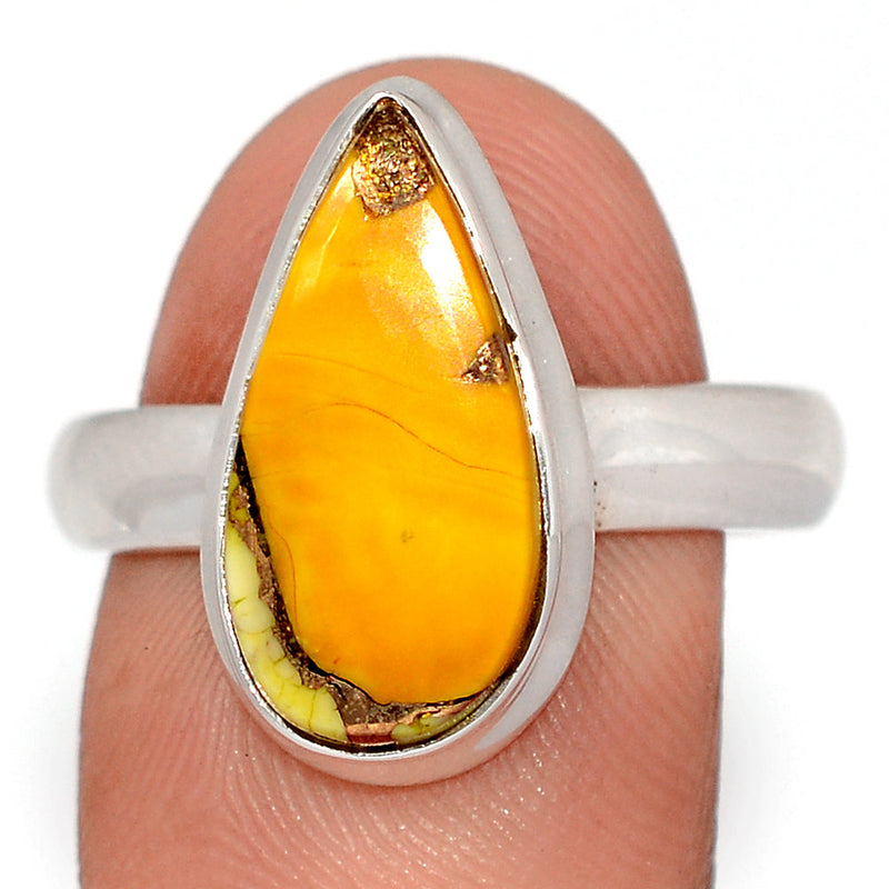 Honey Dahlia Turquoise Ring - HDTR30