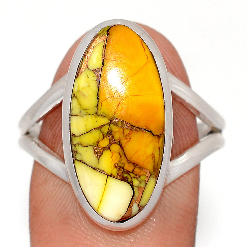 Honey Dahlia Turquoise Ring - HDTR32