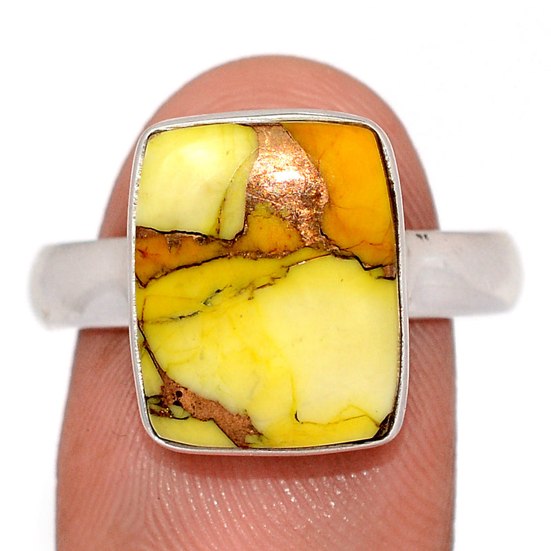 Honey Dahlia Turquoise Ring - HDTR33