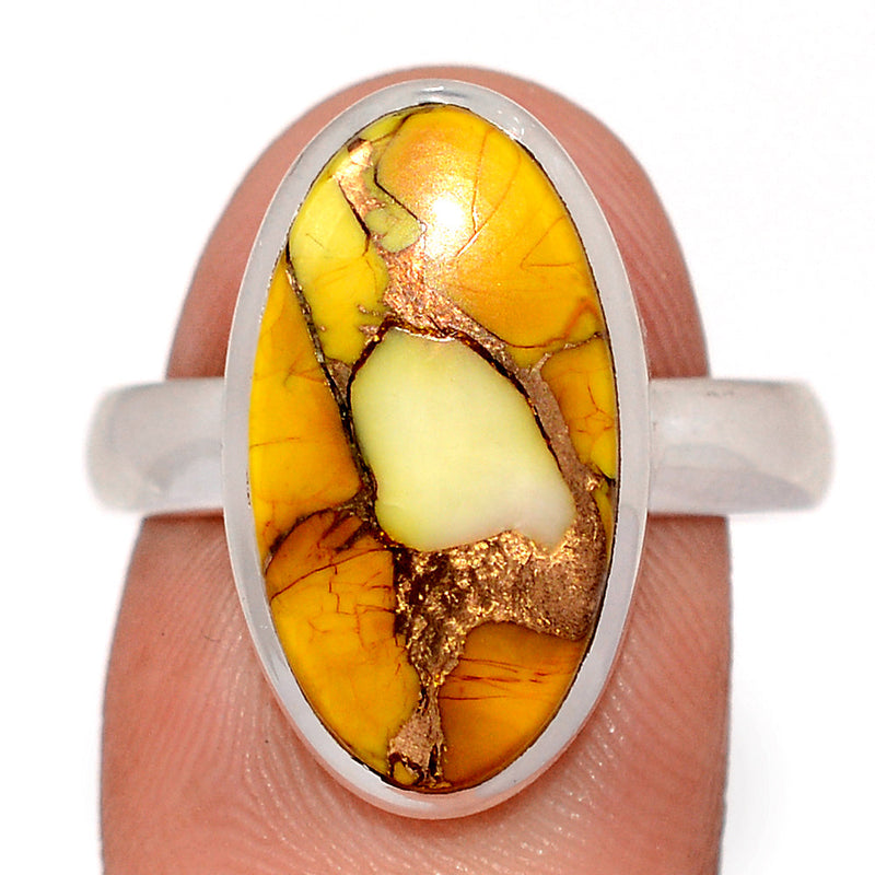 Honey Dahlia Turquoise Ring - HDTR34