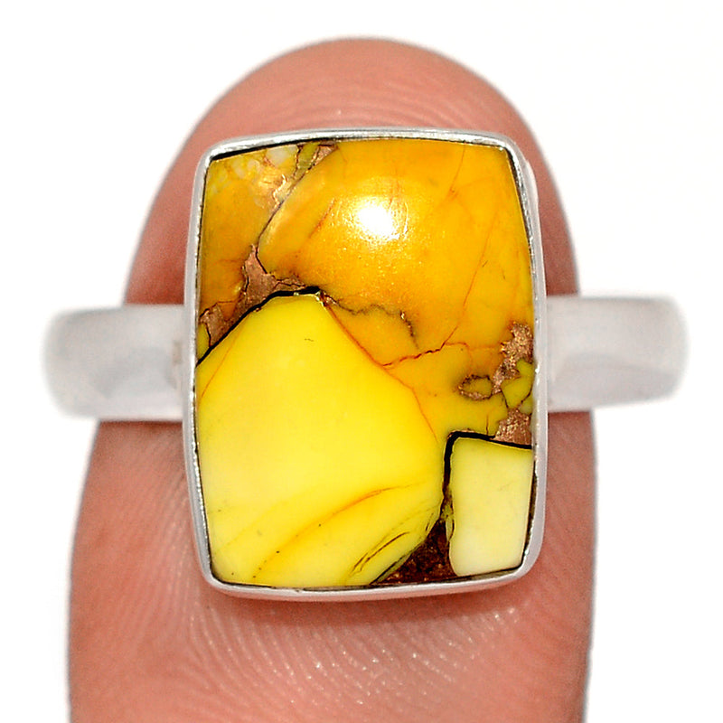 Honey Dahlia Turquoise Ring - HDTR35