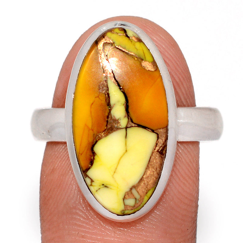 Honey Dahlia Turquoise Ring - HDTR37