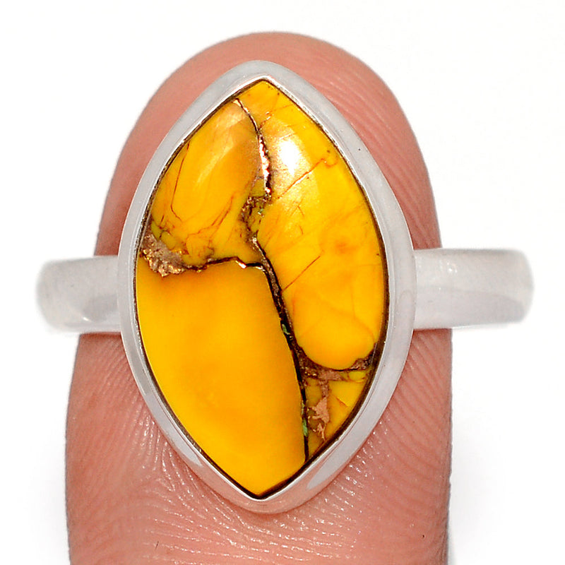 Honey Dahlia Turquoise Ring - HDTR38