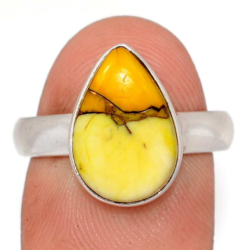 Honey Dahlia Turquoise Ring - HDTR3