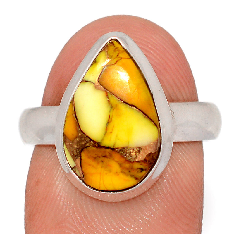 Honey Dahlia Turquoise Ring - HDTR41