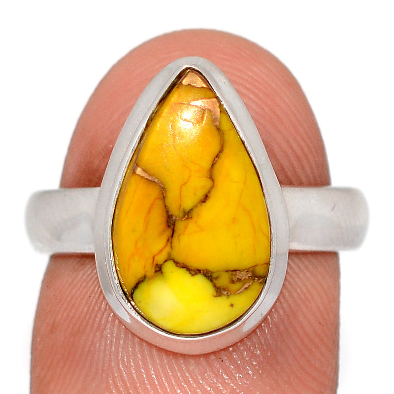 Honey Dahlia Turquoise Ring - HDTR48